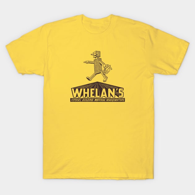 Whelan's Topeka (Lumber) 1952 T-Shirt by TopCityMotherland